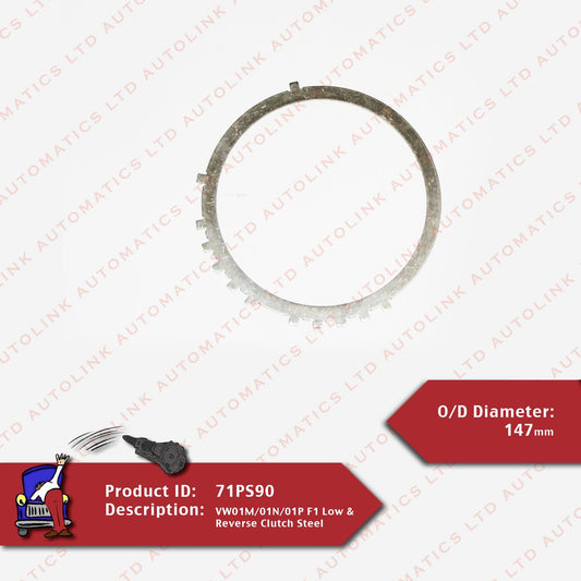 VW01M/01N/01P F1 Low & Reverse Clutch Steel
