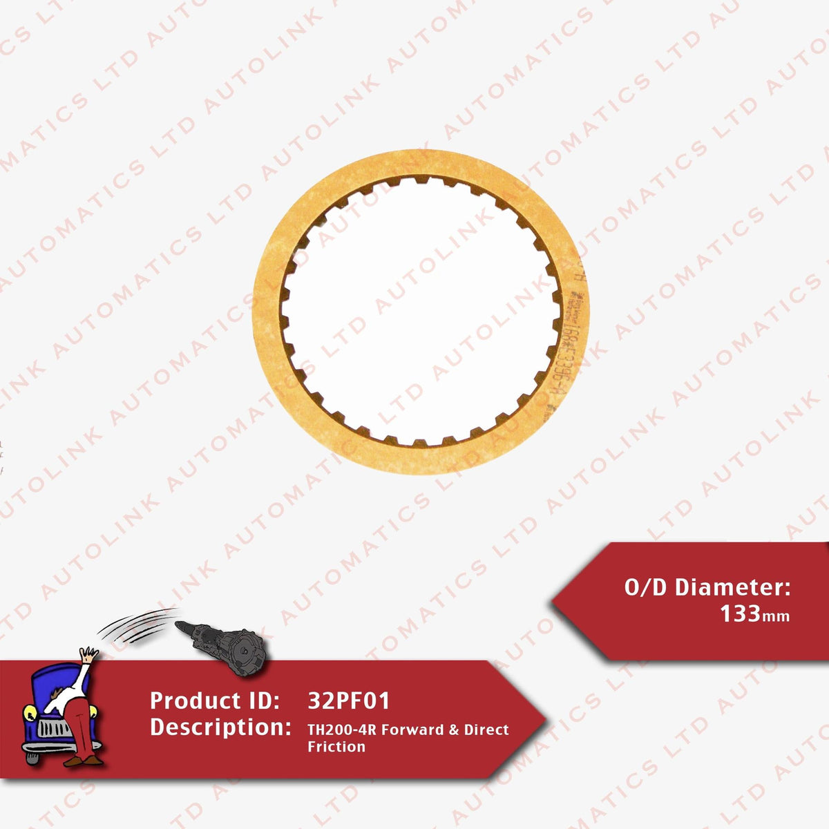 TH200-4R Forward & Direct Friction