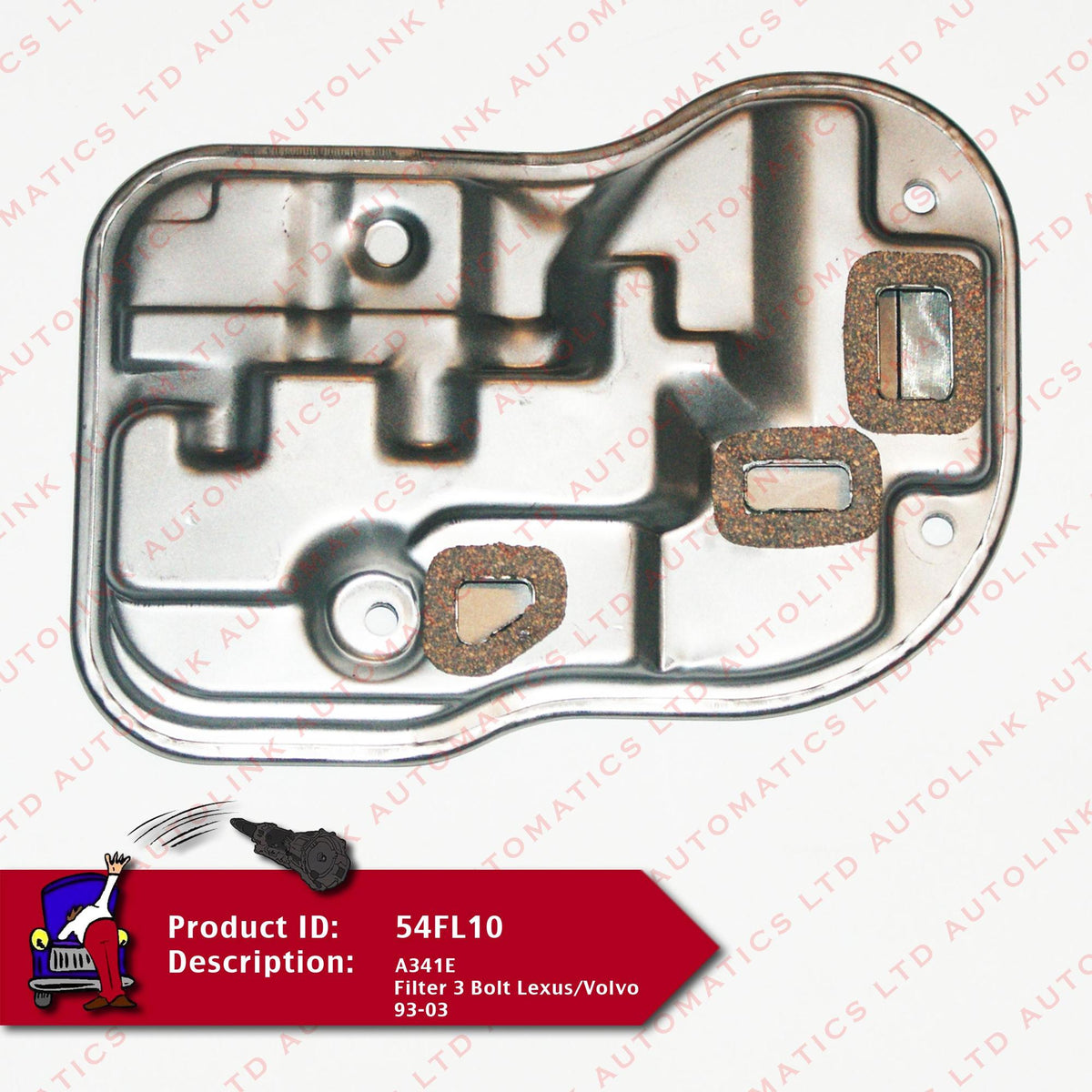 A341E Filter 3 Bolt Lexus/Volvo 93-03