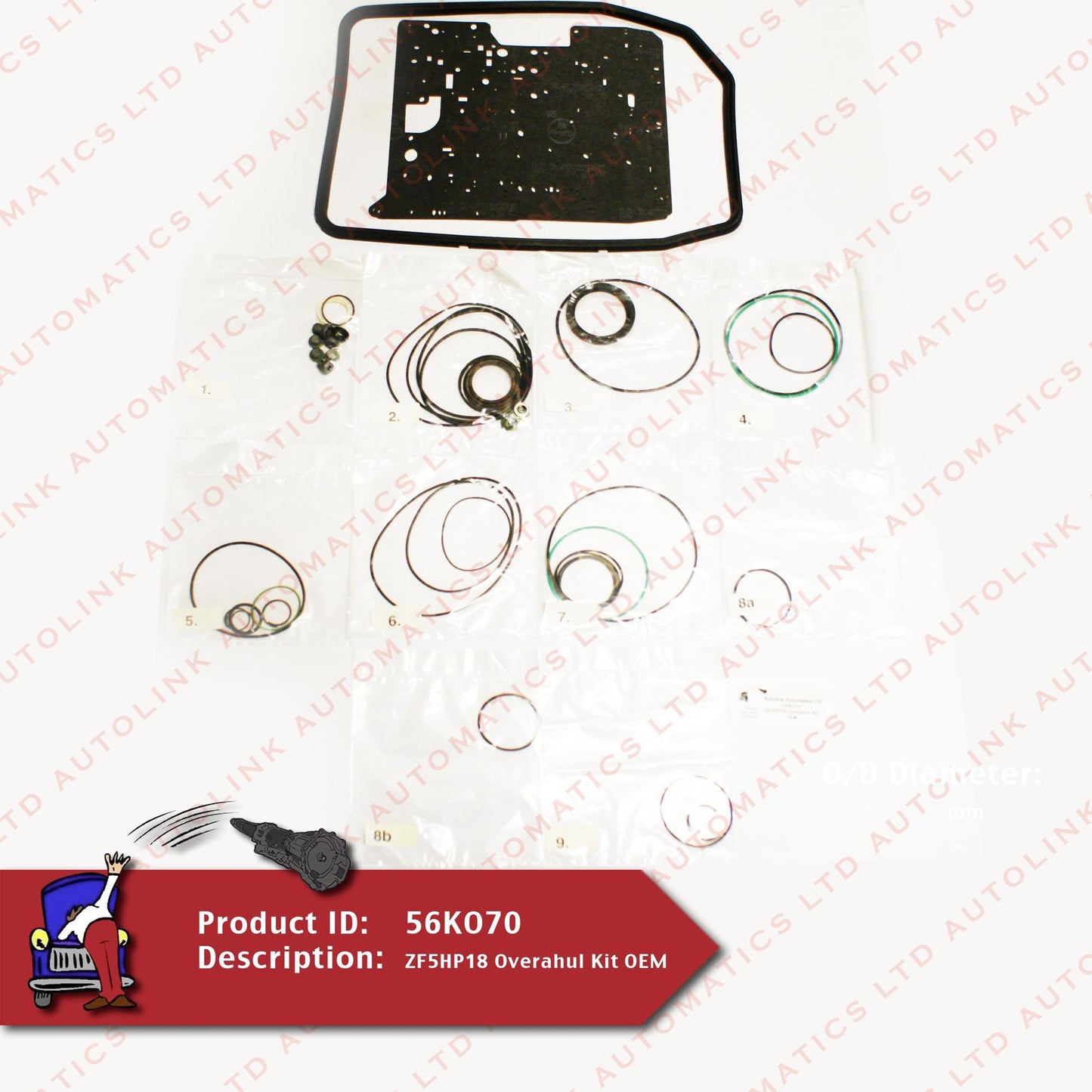 ZF5HP18 Overahul Kit OEM