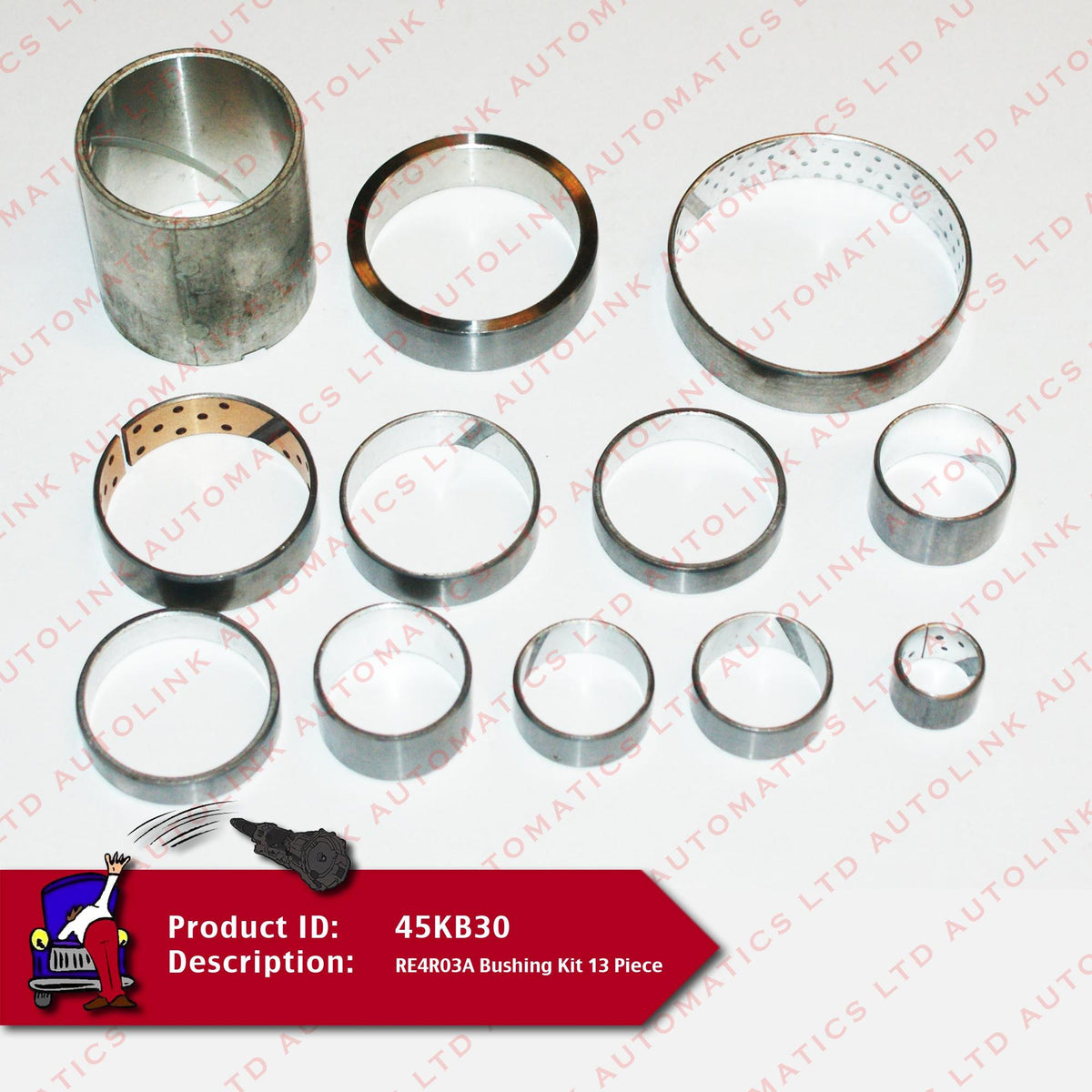 RE4R03A Bushing Kit 13 Piece
