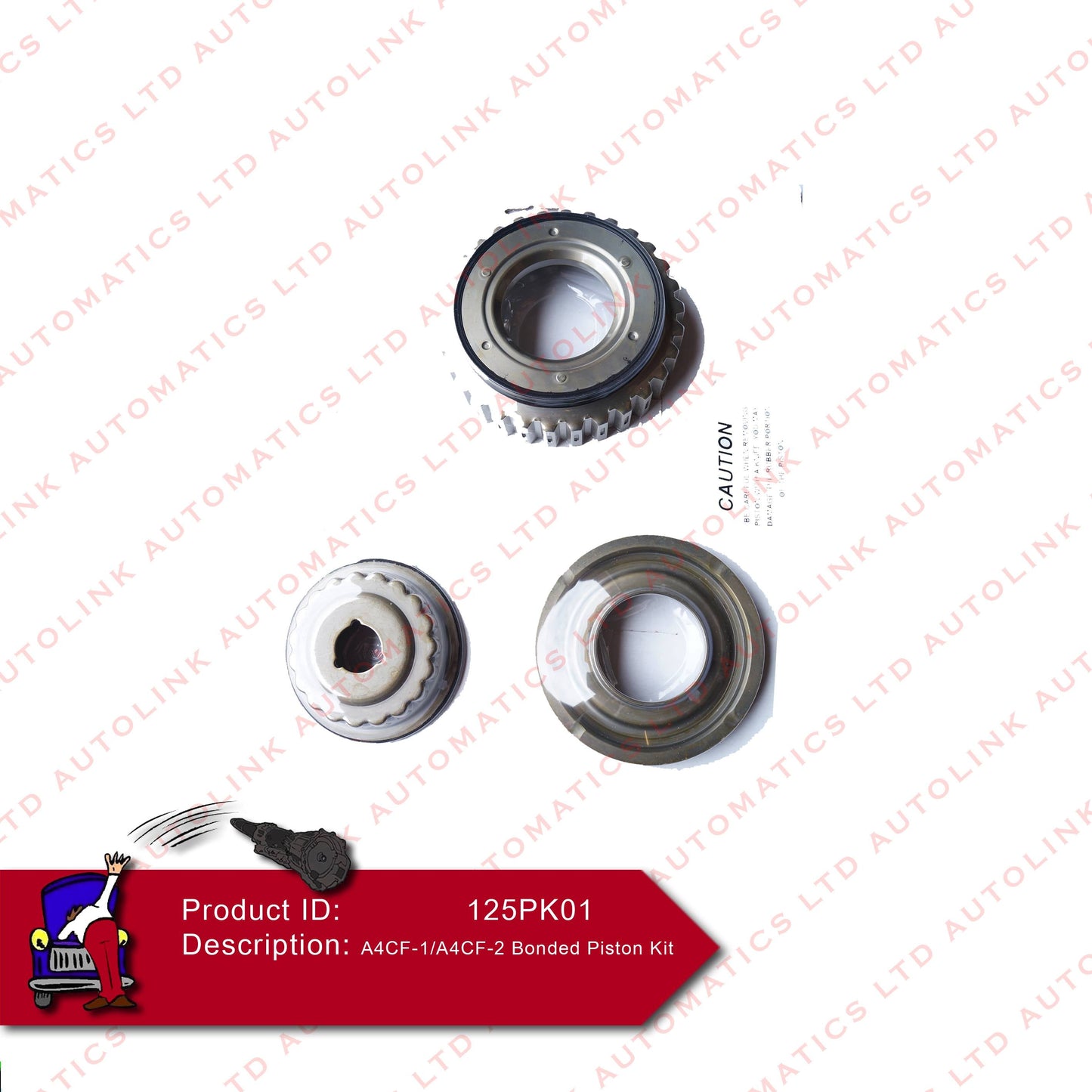A4CF-1/A4CF-2 Bonded Piston Kit