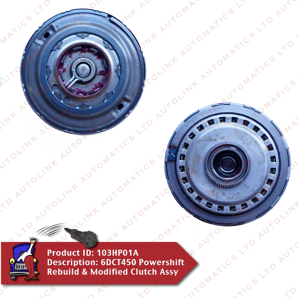 MPS6(DCT450) Powershift Dual Wet Clutch Volvo Reman