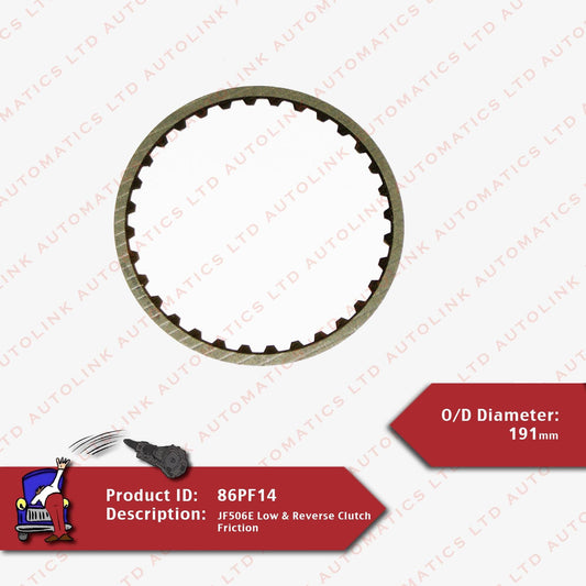JF506E Low & Reverse Clutch Friction