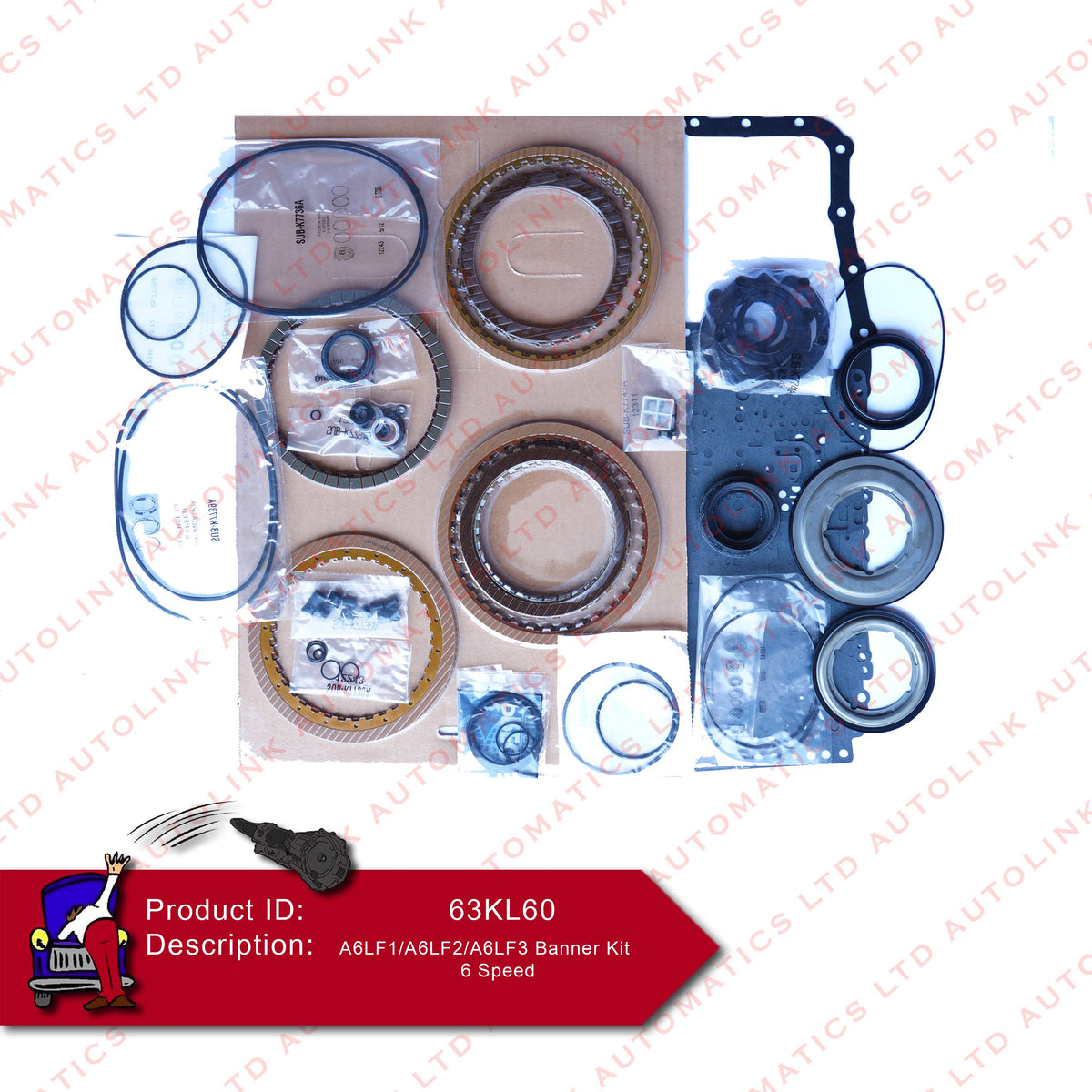 A6LF1/A6LF2/A6LF3 Banner Kit 6 Speed
