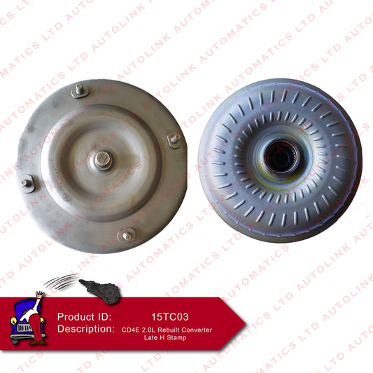 CD4E 2.0L Rebuilt Converter Late H Stamp