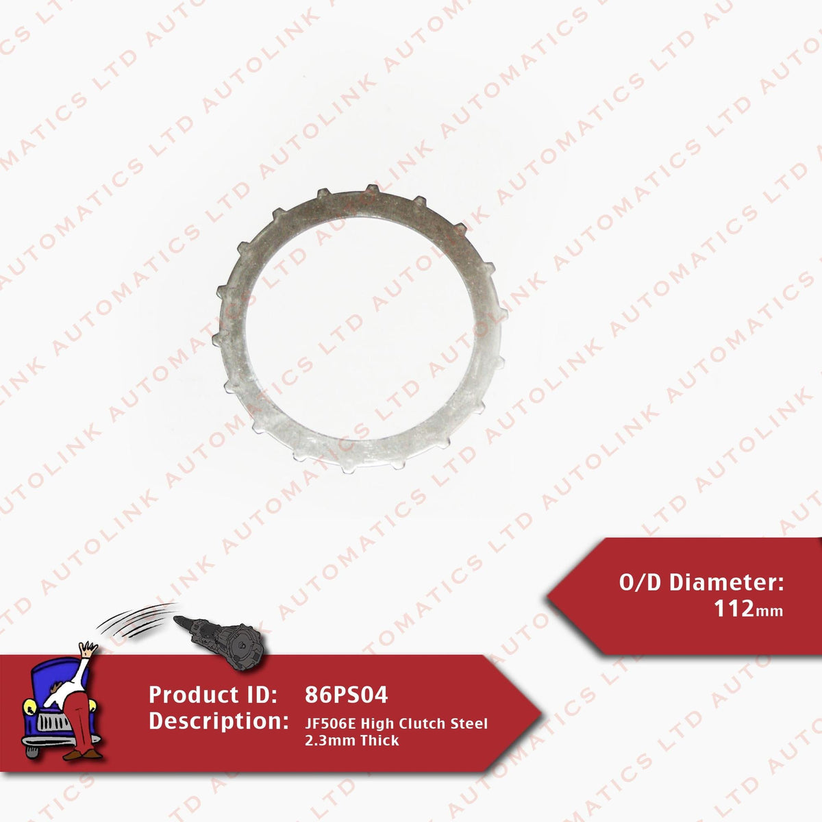 JF506E High Clutch Steel 2.3mm Thick