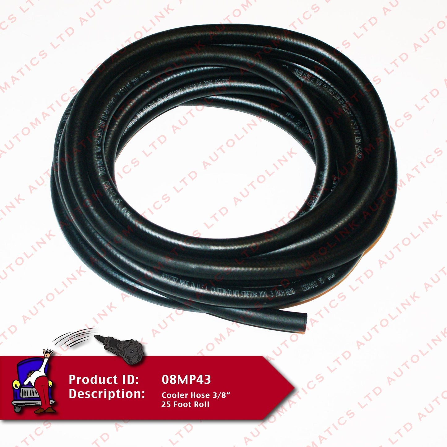 Cooler Hose 3/8" 25 Foot Roll