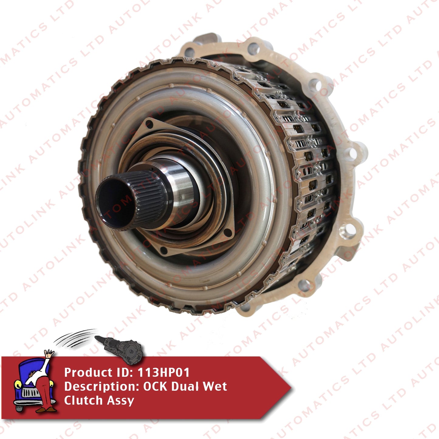 DL382, 0CK Dual Wet Clutch Assy
