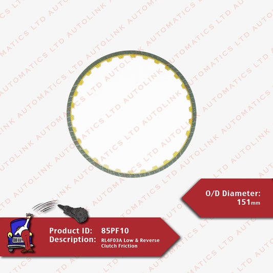 RL4F03A Low & Reverse Clutch Friction