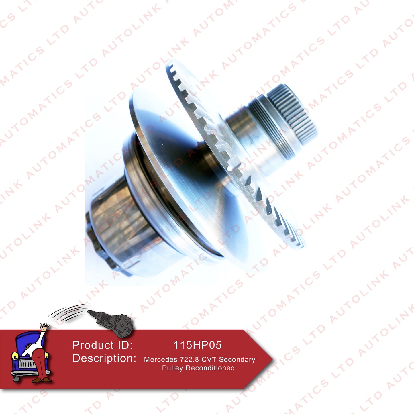 Mercedes 722.8 CVT Secondary Pulley- Reconditioned