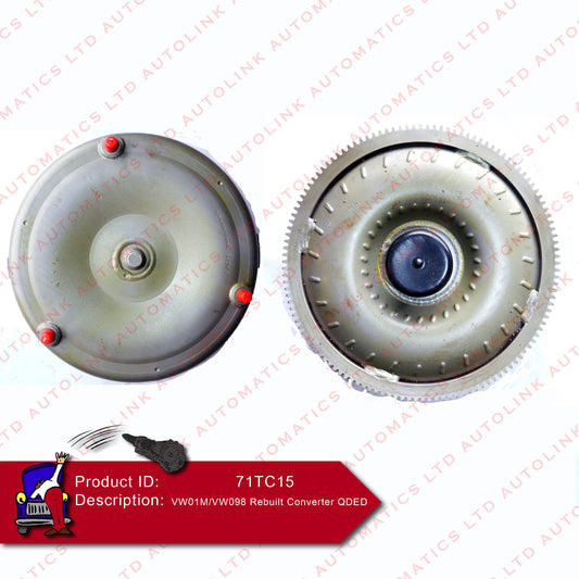 VW01M/VW098 Rebuilt Converter QDED