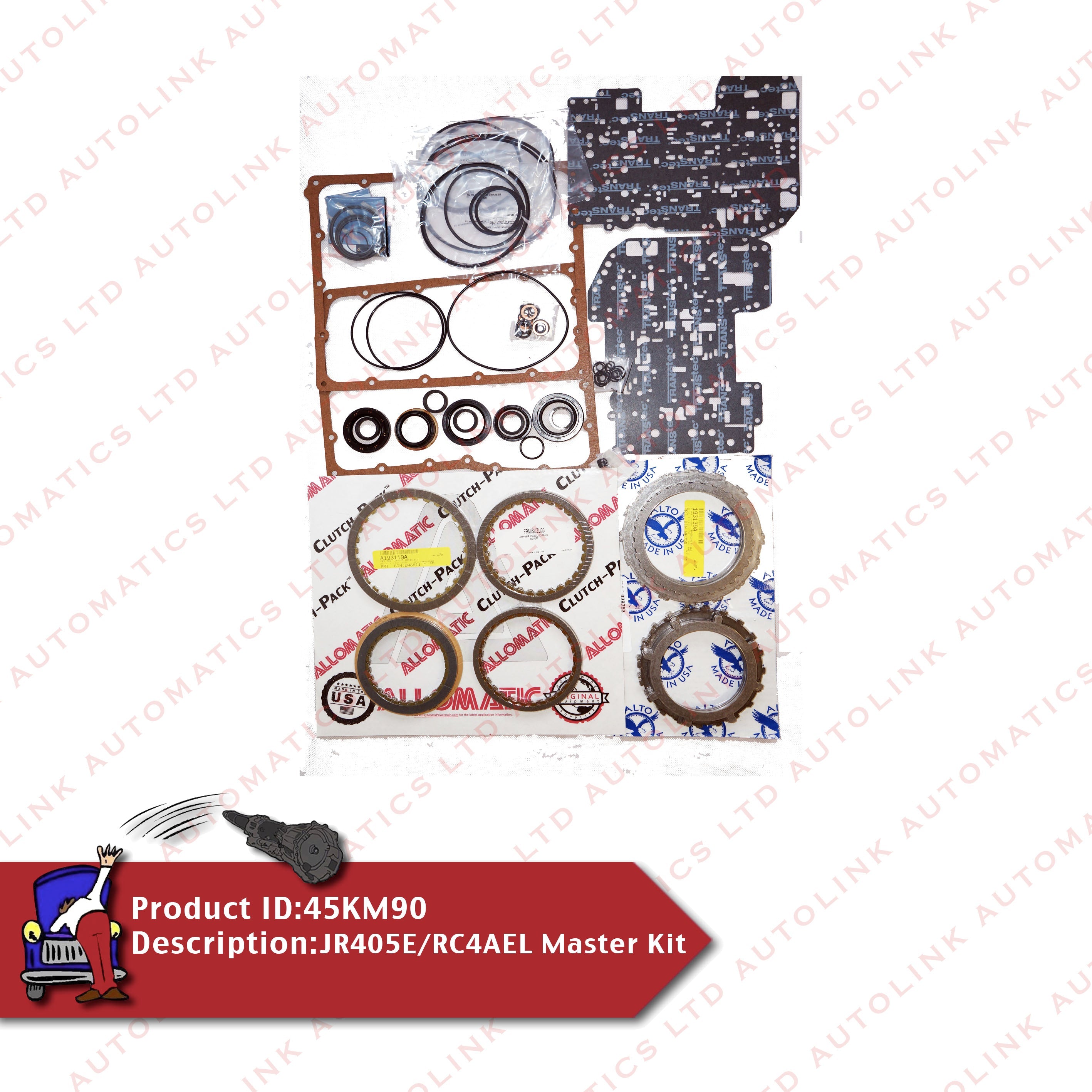 JR405E/RC4AEL Master Kit – Autolink Automatics