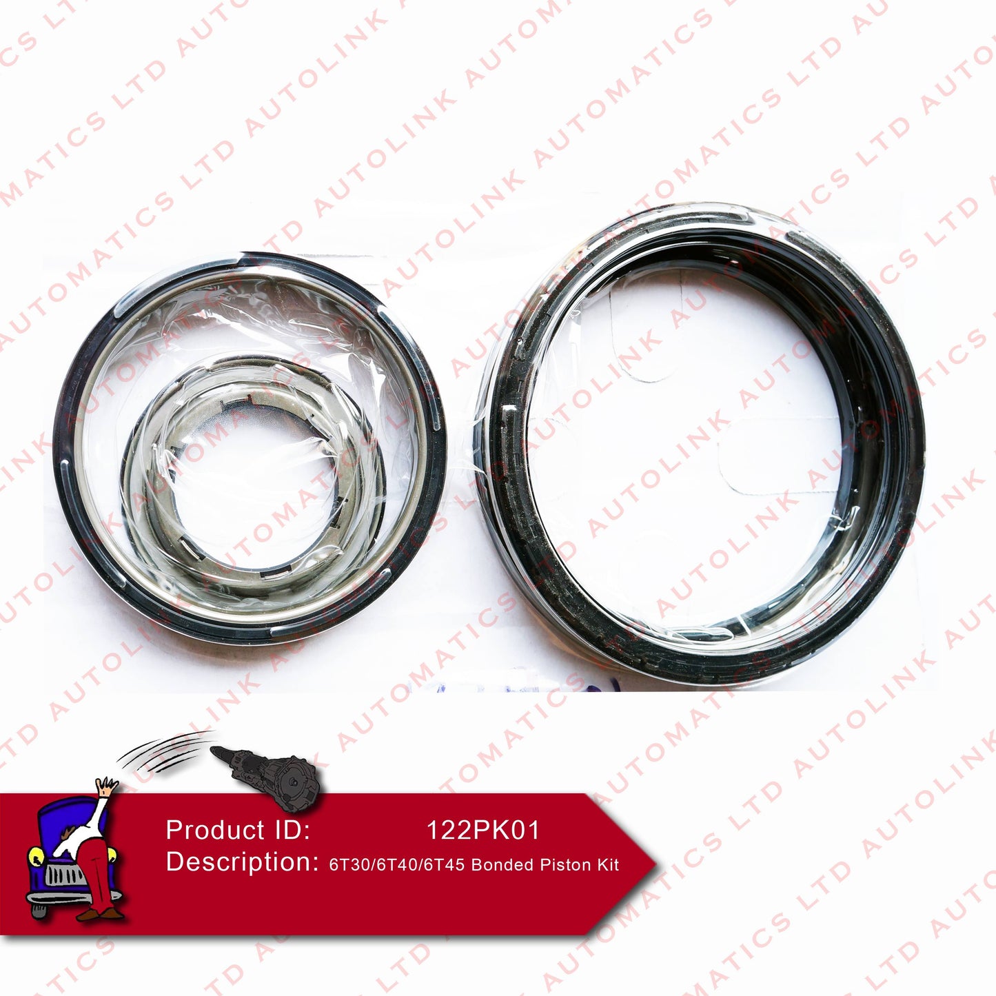 6T30/6T40/6T45 Bonded Piston Kit