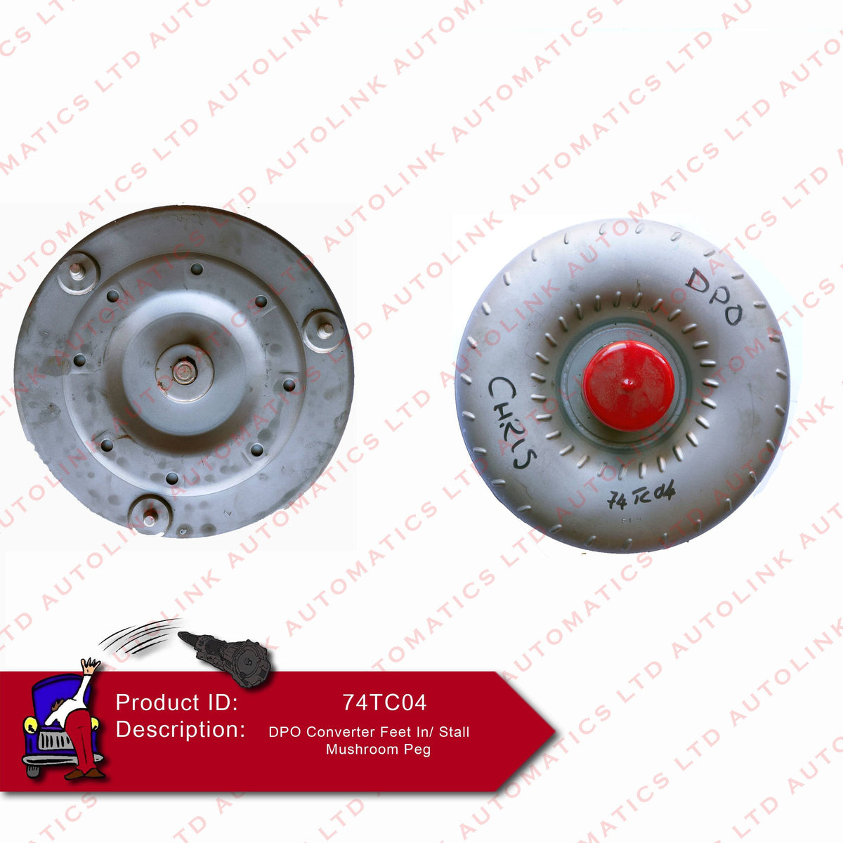 DPO Converter Feet In / Stall Mushroom Peg