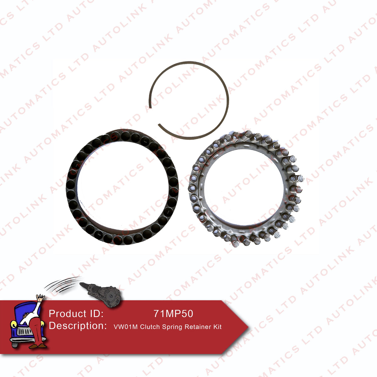 VW01M K1 Clutch Spring Retainer Kit
