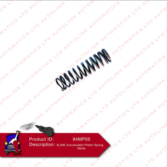 5L40E Accumulator Piston Spring White