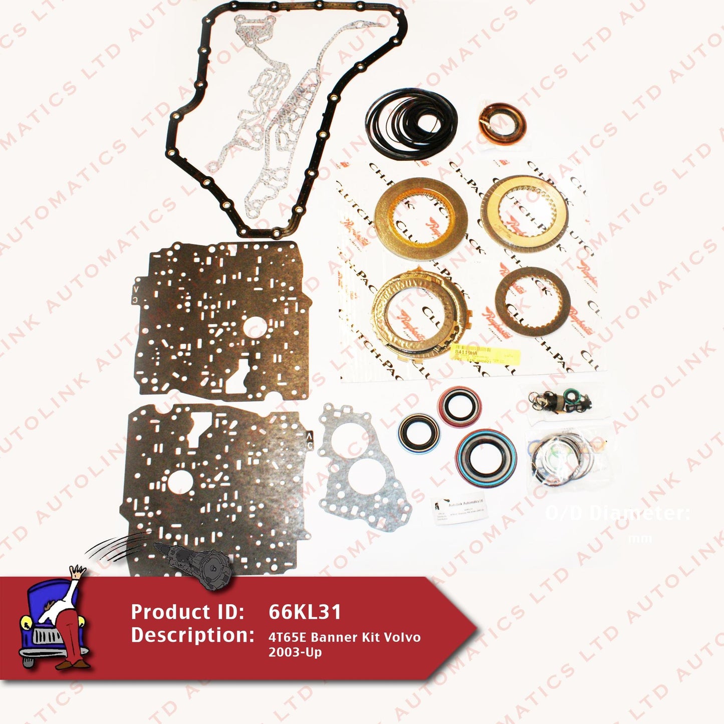 4T65E Banner Kit Volvo 2003-Up
