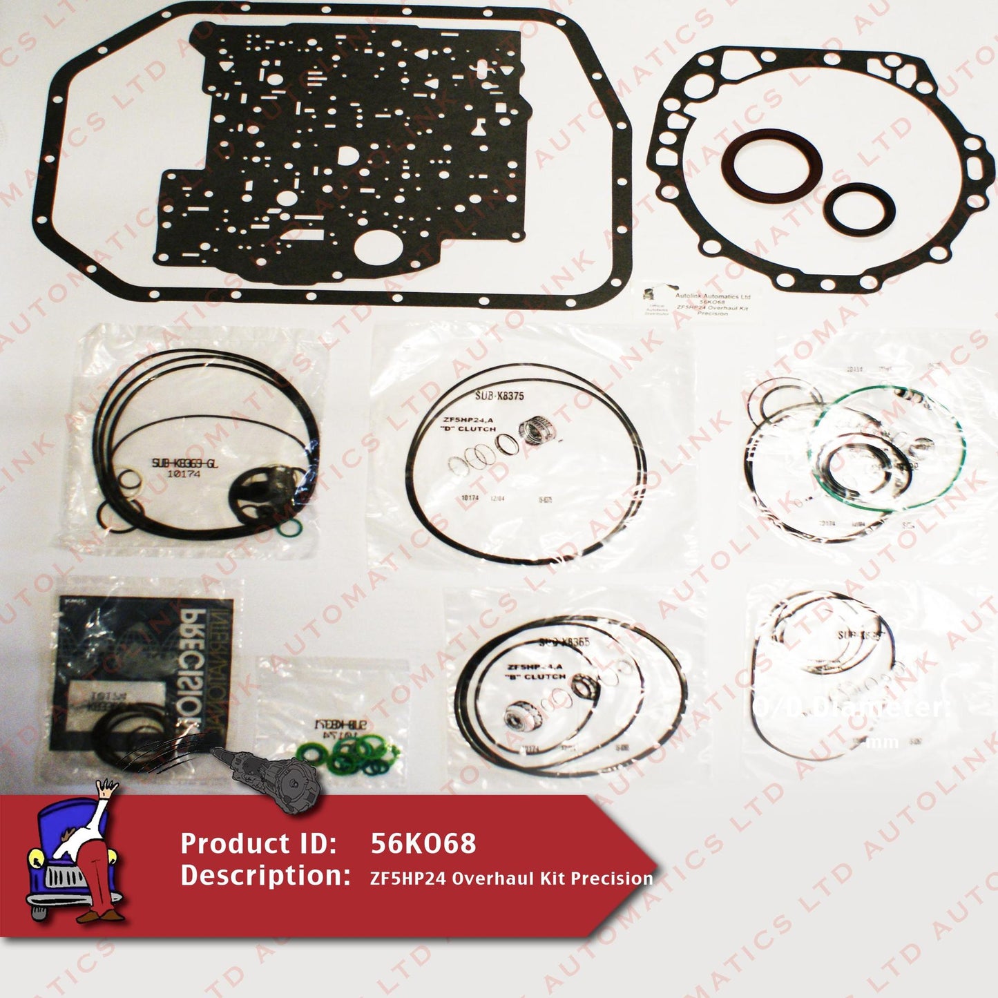 ZF5HP24 Overhaul Kit Precision