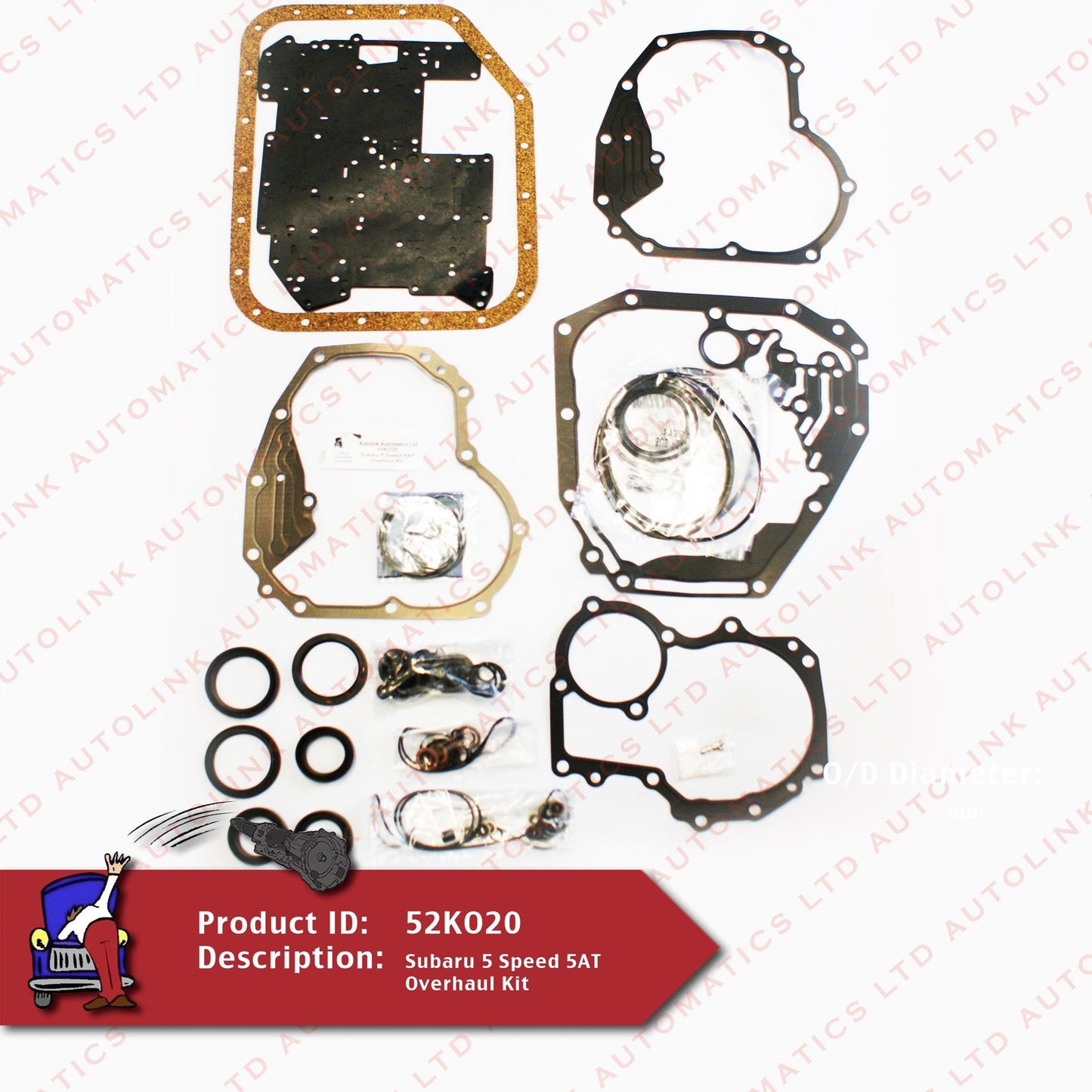 Subaru 5 Speed 5AT Overhaul Kit