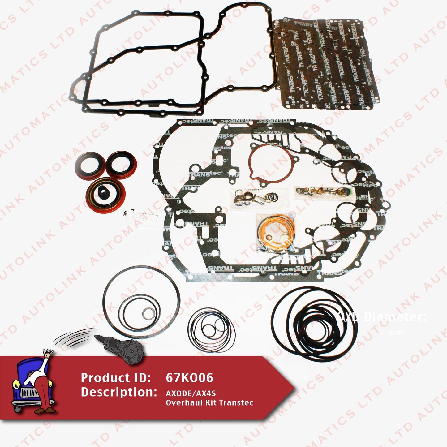 AXODE/AX4S Overhaul Kit Transtec