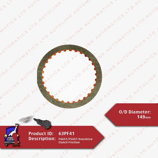 F4A51/F5A51 Overdrive Clutch Friction