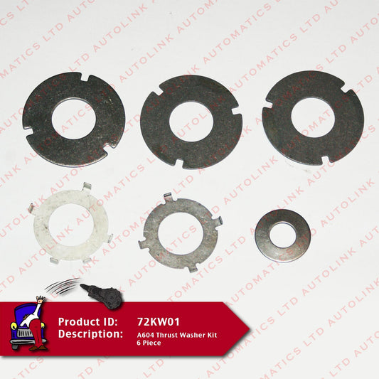 A604 Thrust Washer Kit 6 Piece