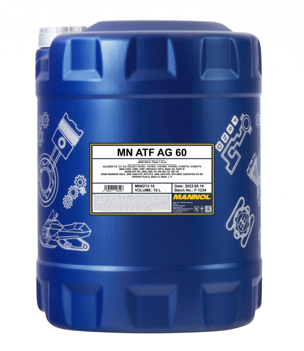 ML AG60 Transmission Fluid 8 Speed 10 Litres