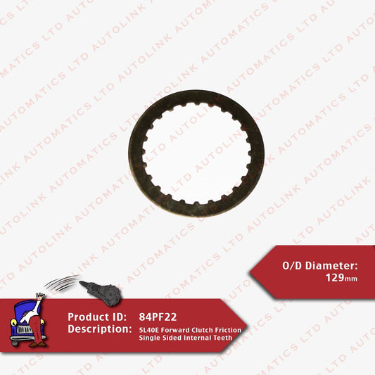 5L40E Forward Clutch Friction Single Sided Internal Teeth