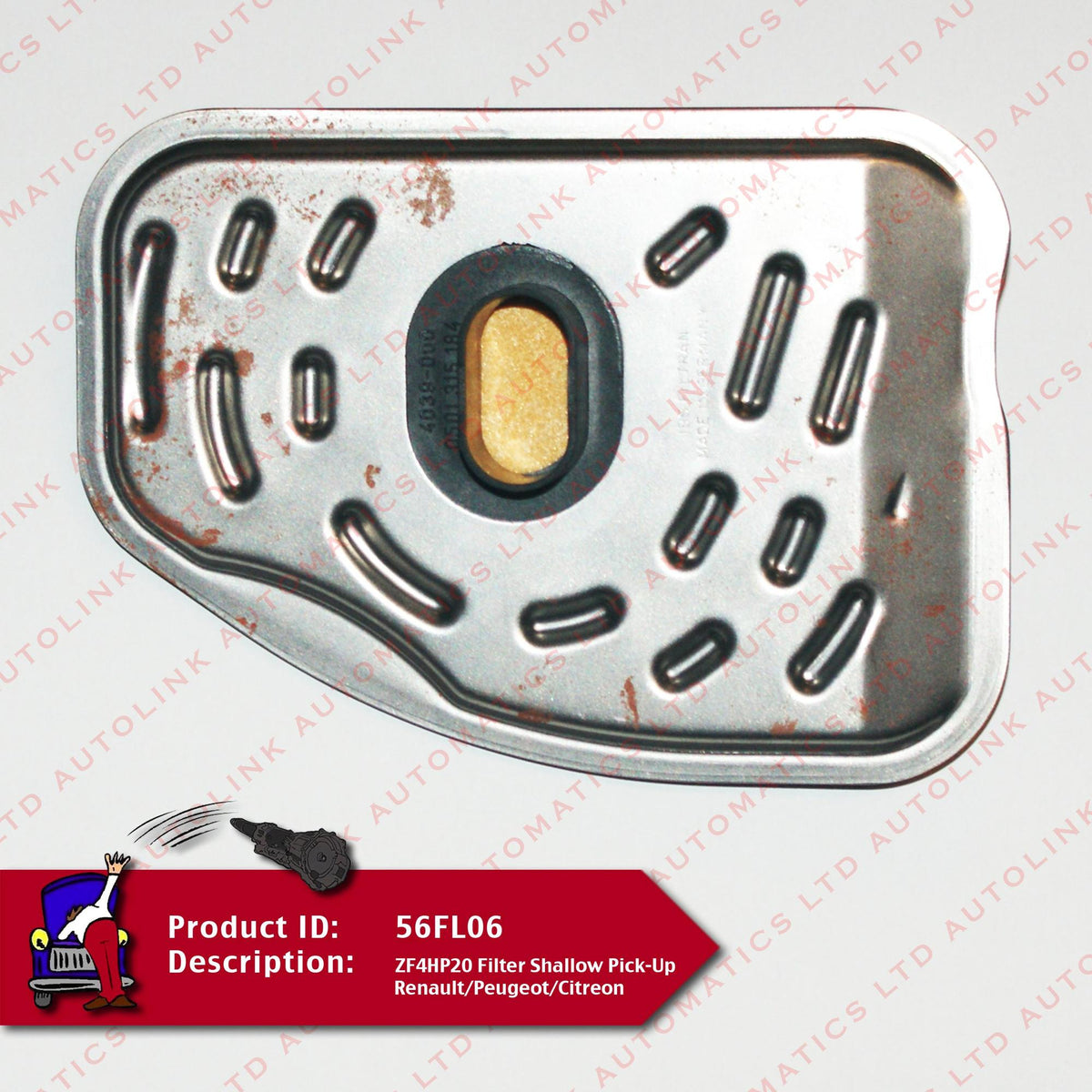 ZF4HP20 Filter Shallow Pick-Up Renault/Peugeot/Citreon