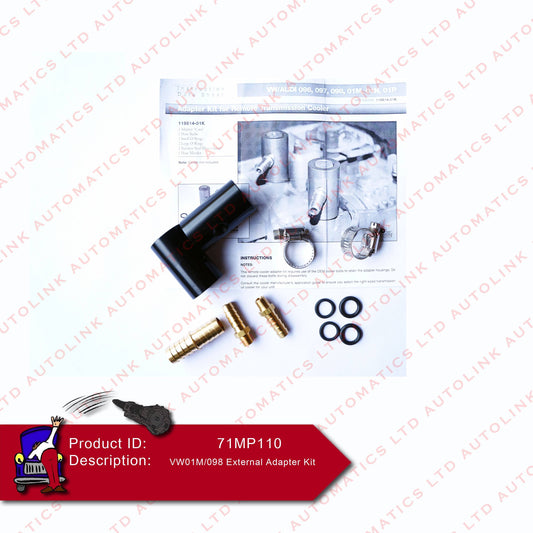 VW098/01M External Cooler Adapter Kit
