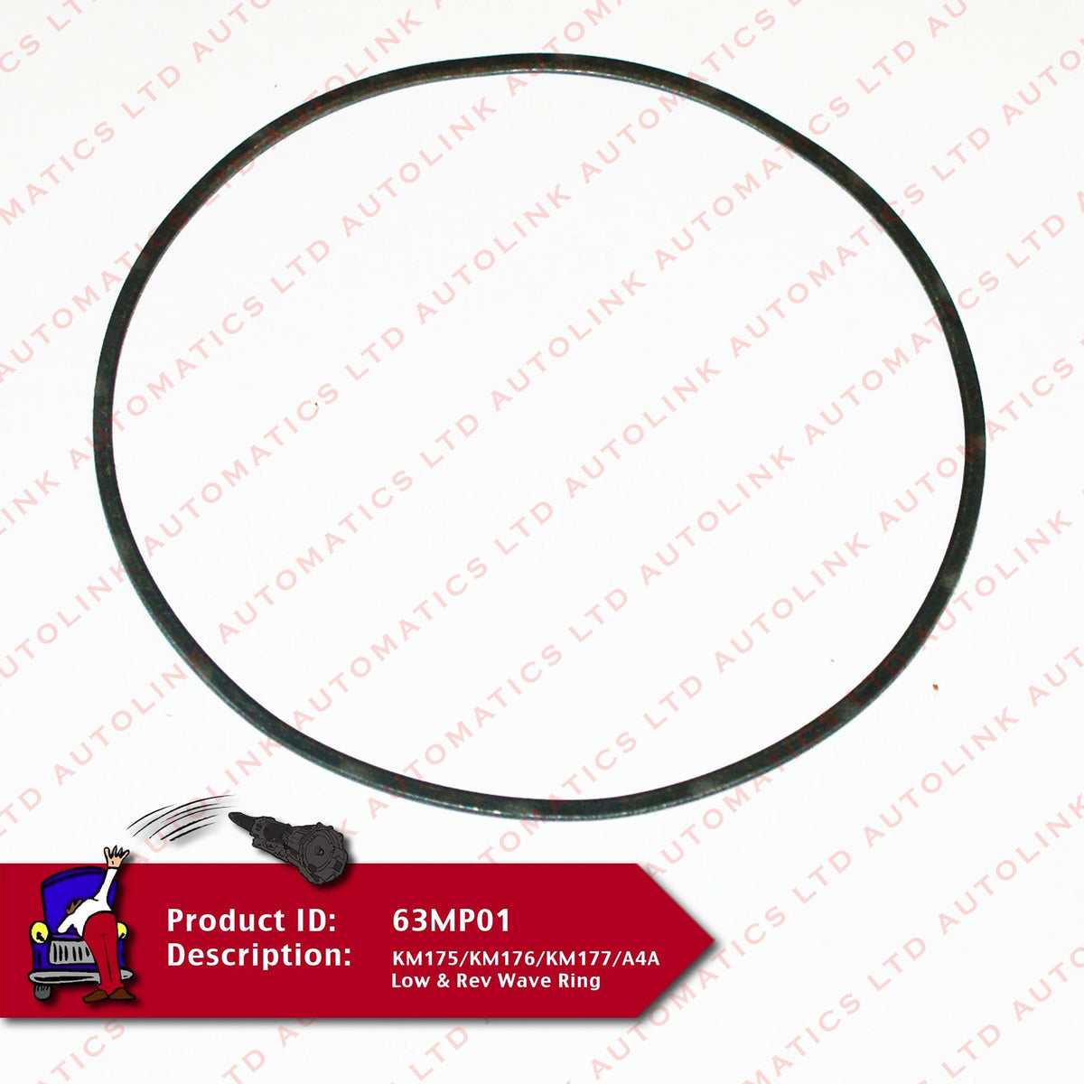 KM175/KM176/KM177/A4A Low & Rev Wave Ring