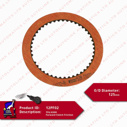 TF6/A500 Forward Clutch Friction