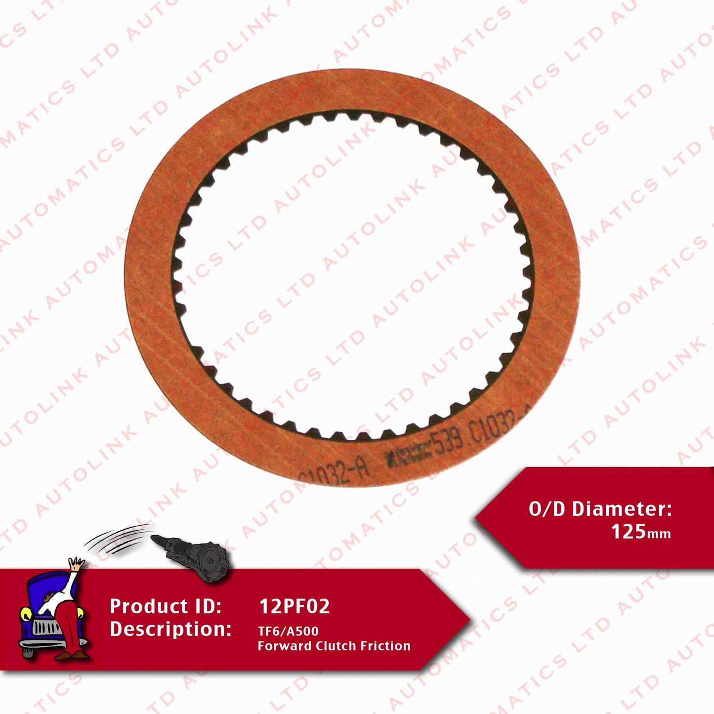 TF6/A500 Forward Clutch Friction