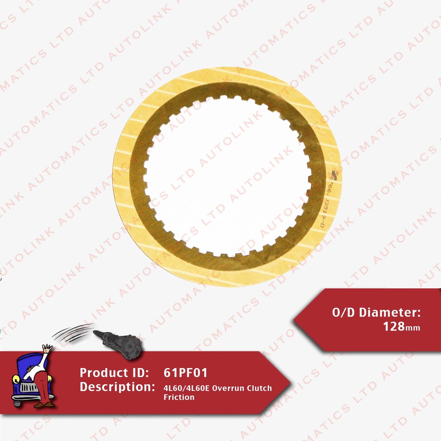 4L60/4L60E Overrun Clutch Friction