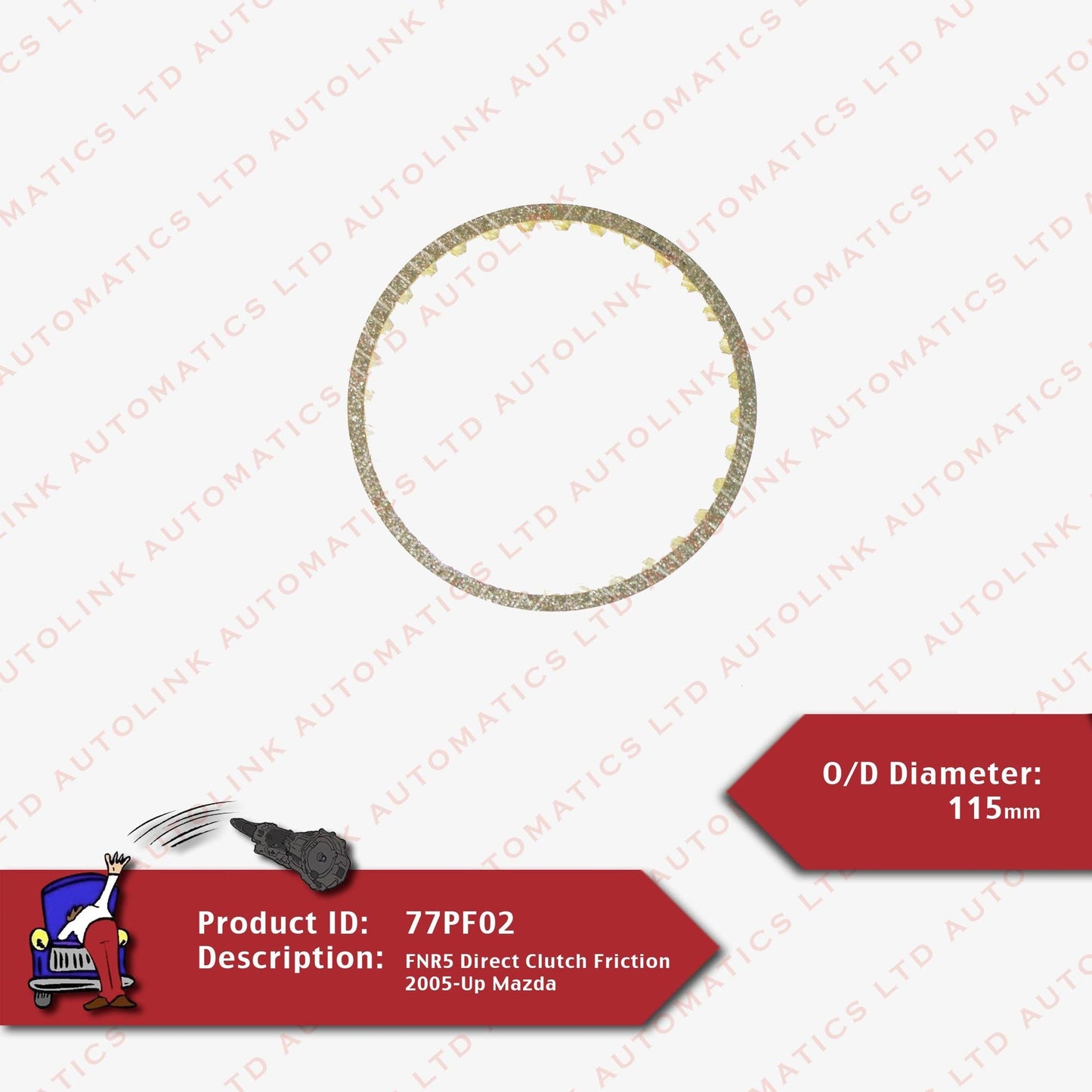 4F27E Reverse Clutch Friction