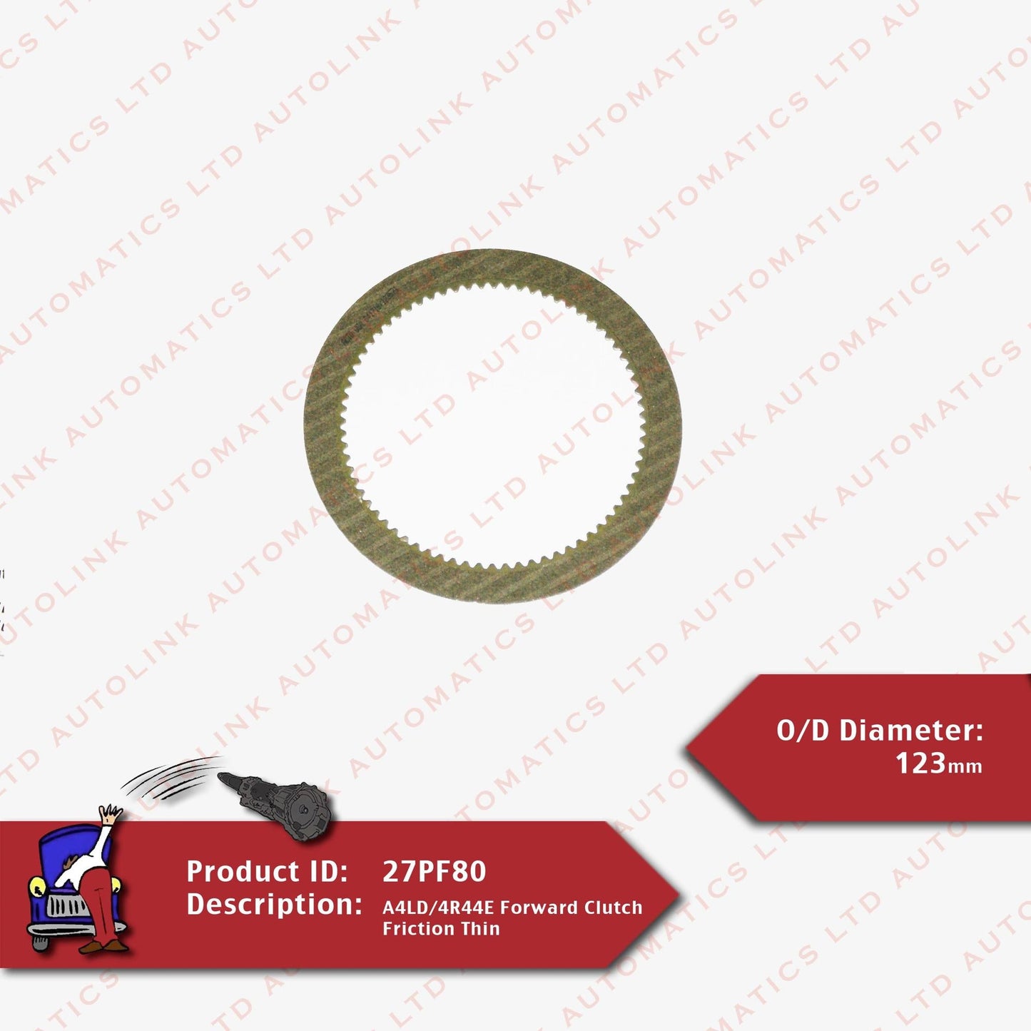 A4LD/4R44E Forward Clutch Friction Thin