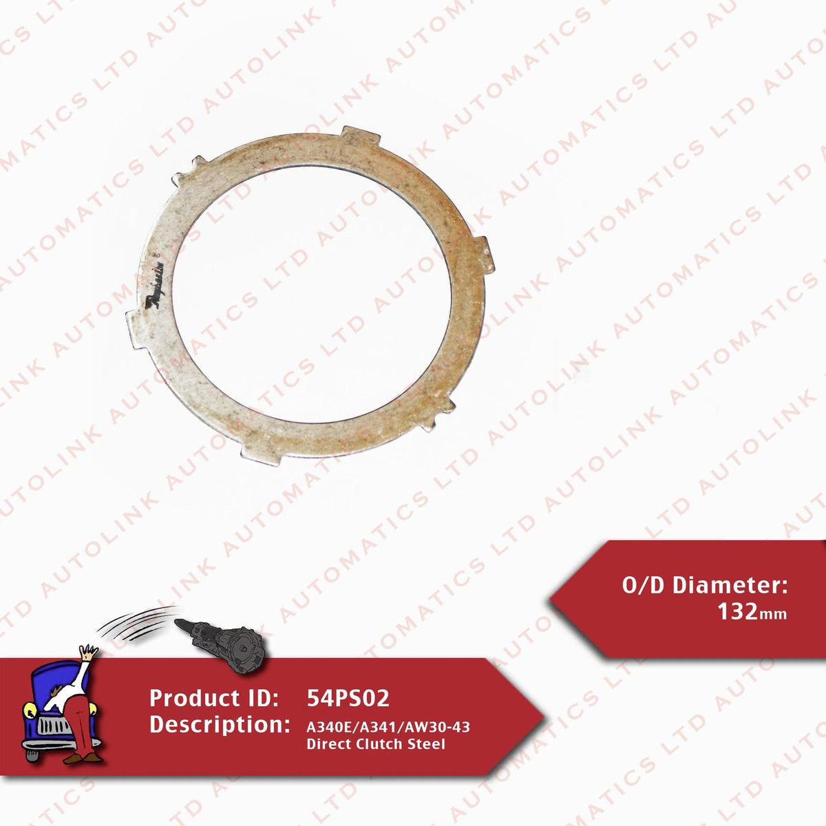 A340E/A341/AW30-43 Direct Clutch Steel