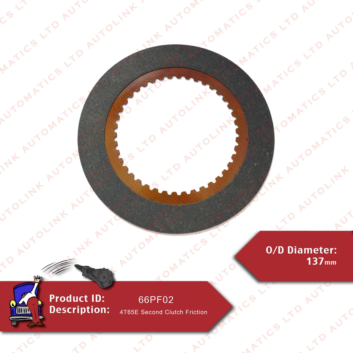 4T65E Second Clutch Friction