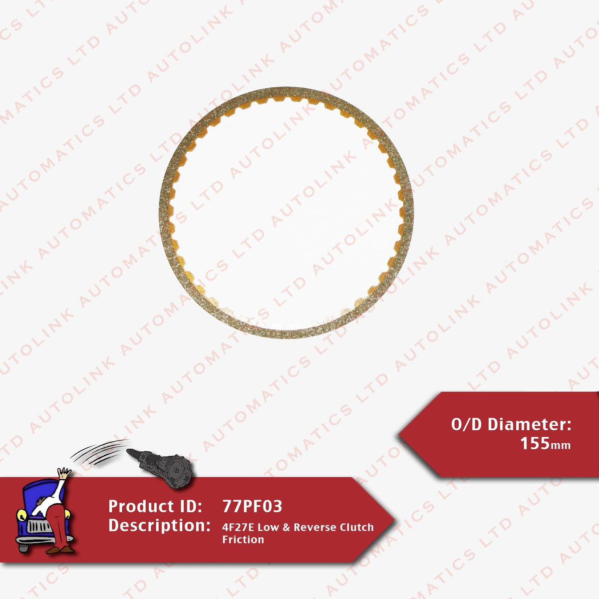 4F27E Low & Reverse Clutch Friction