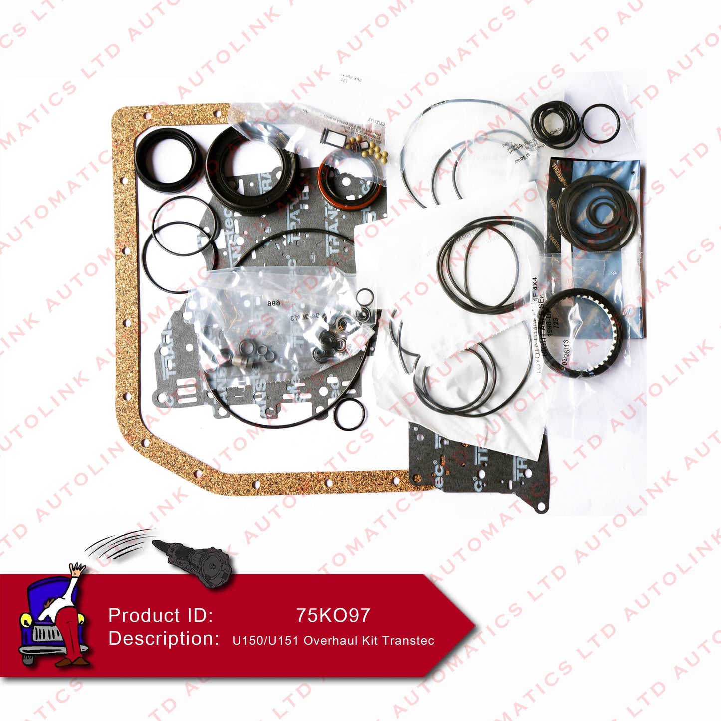 U150/U151 Overhaul Kit Transtec