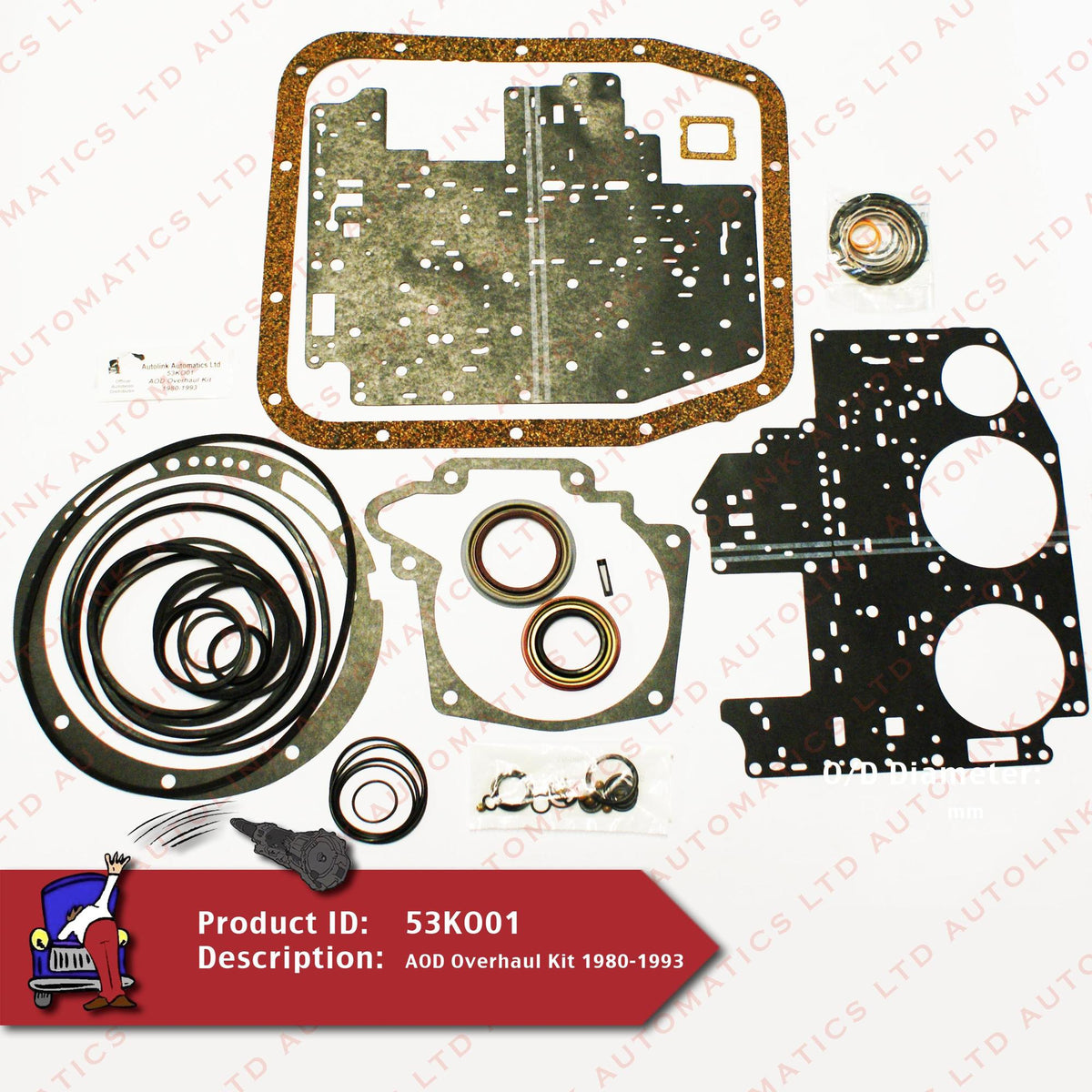 AOD Overhaul Kit 1980-1993