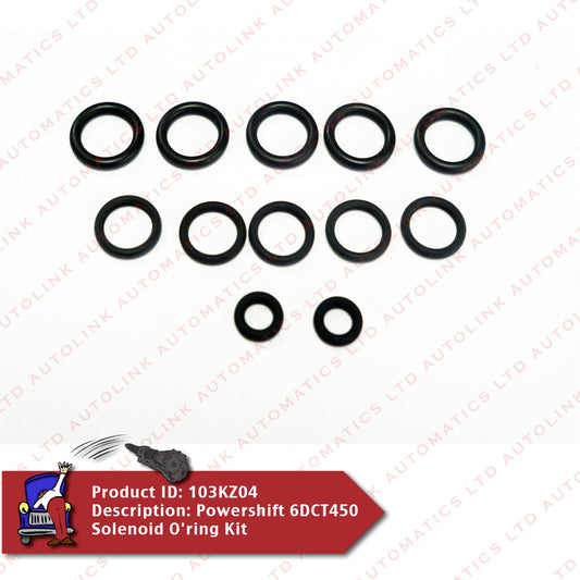 Powershift 6DCT450 Solenoid O'ring Kit