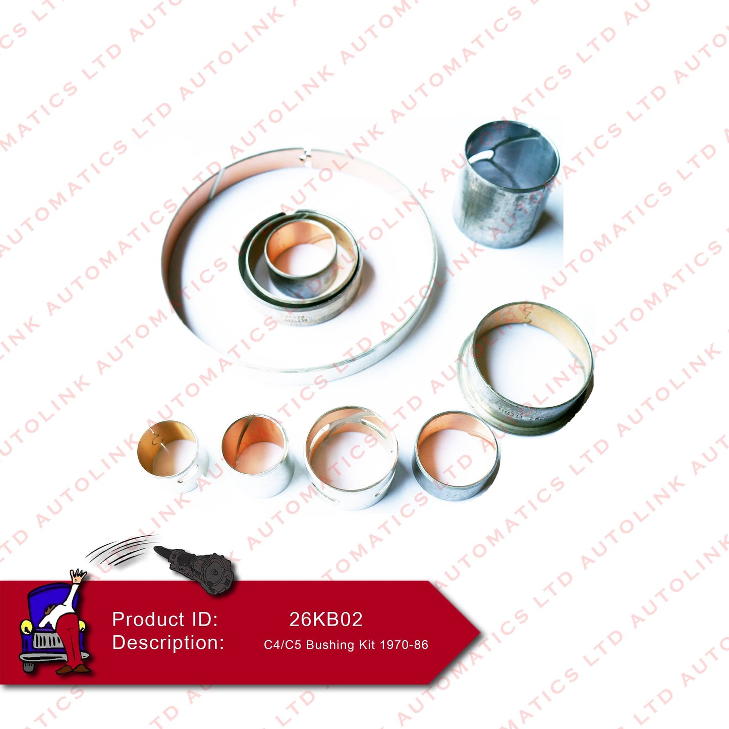 C4/C5 Bushing Kit 1970-86