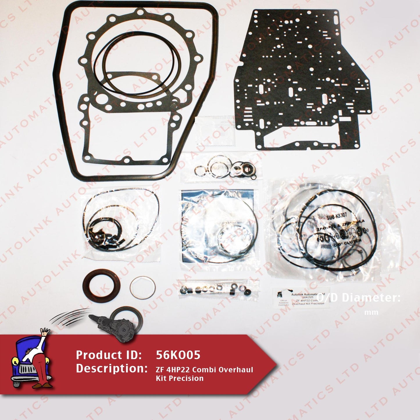 ZF 4HP22 Combi Overhaul Kit Precision