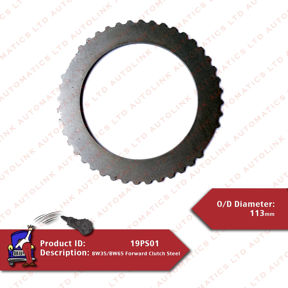 BW35/BW65 Forward Clutch Steel