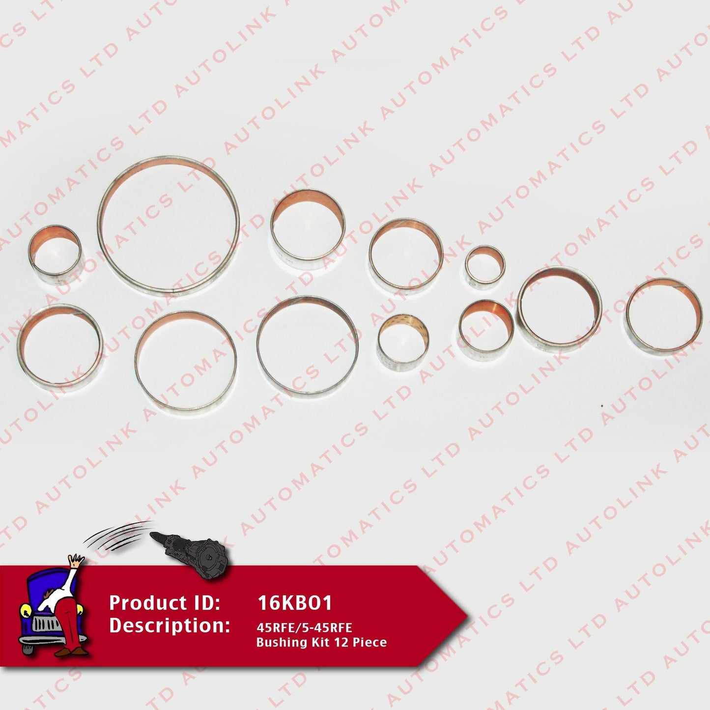 45RFE/5-45RFE Bushing Kit 12 Piece