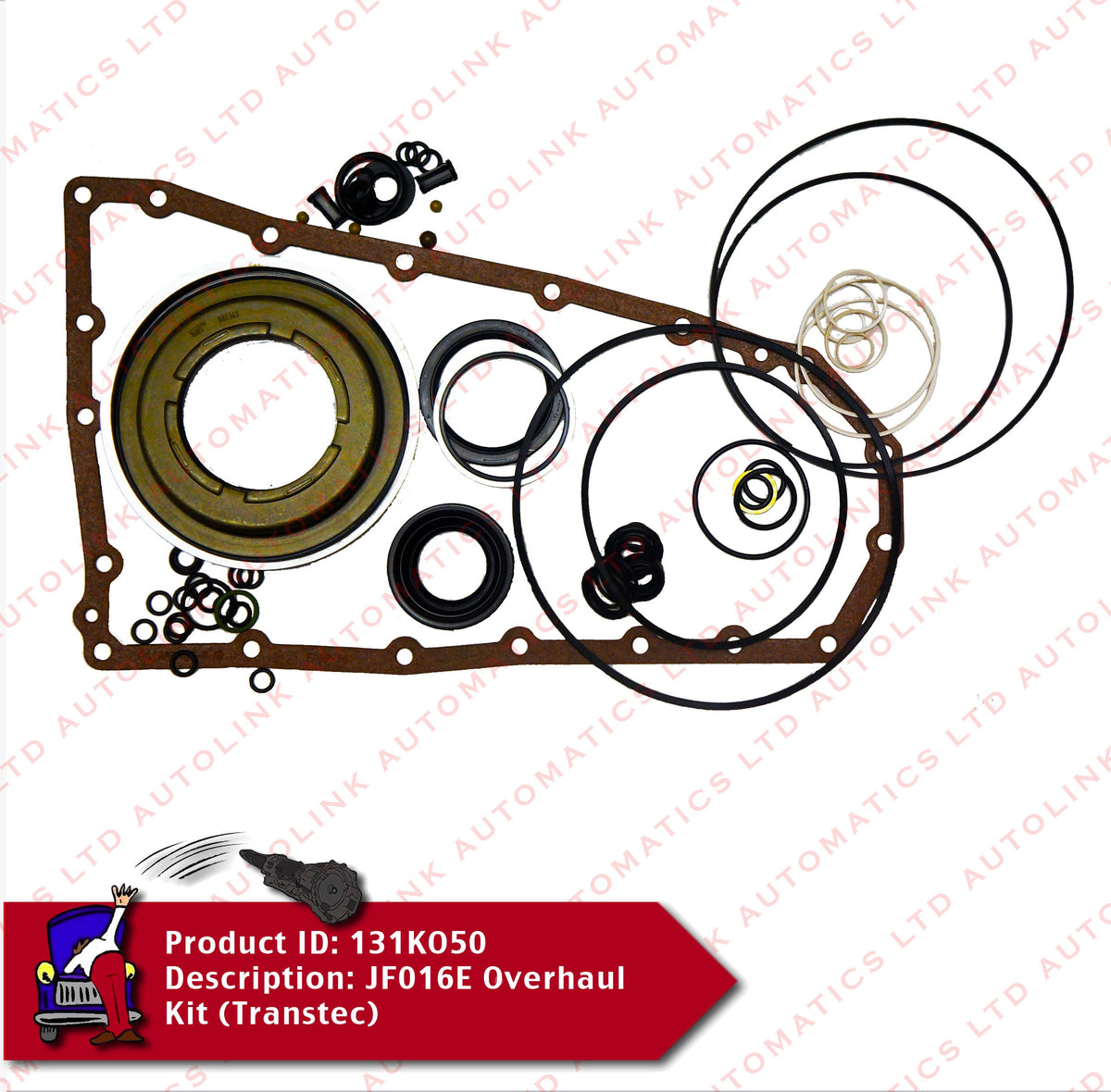 JF016E Overhaul Kit with pistons (Transtec)