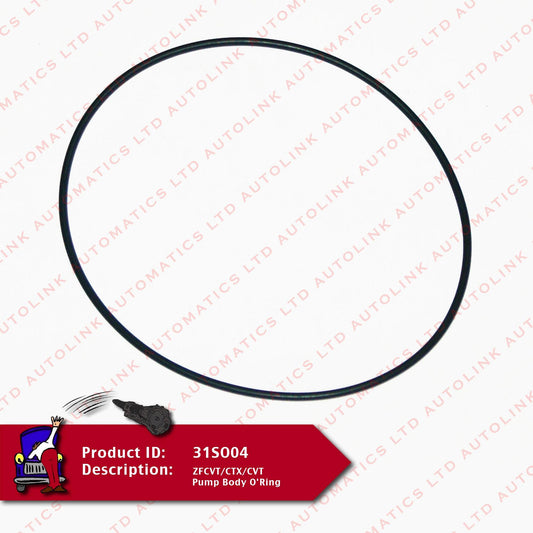 ZFCVT/CTX/CVT Pump Body O'Ring
