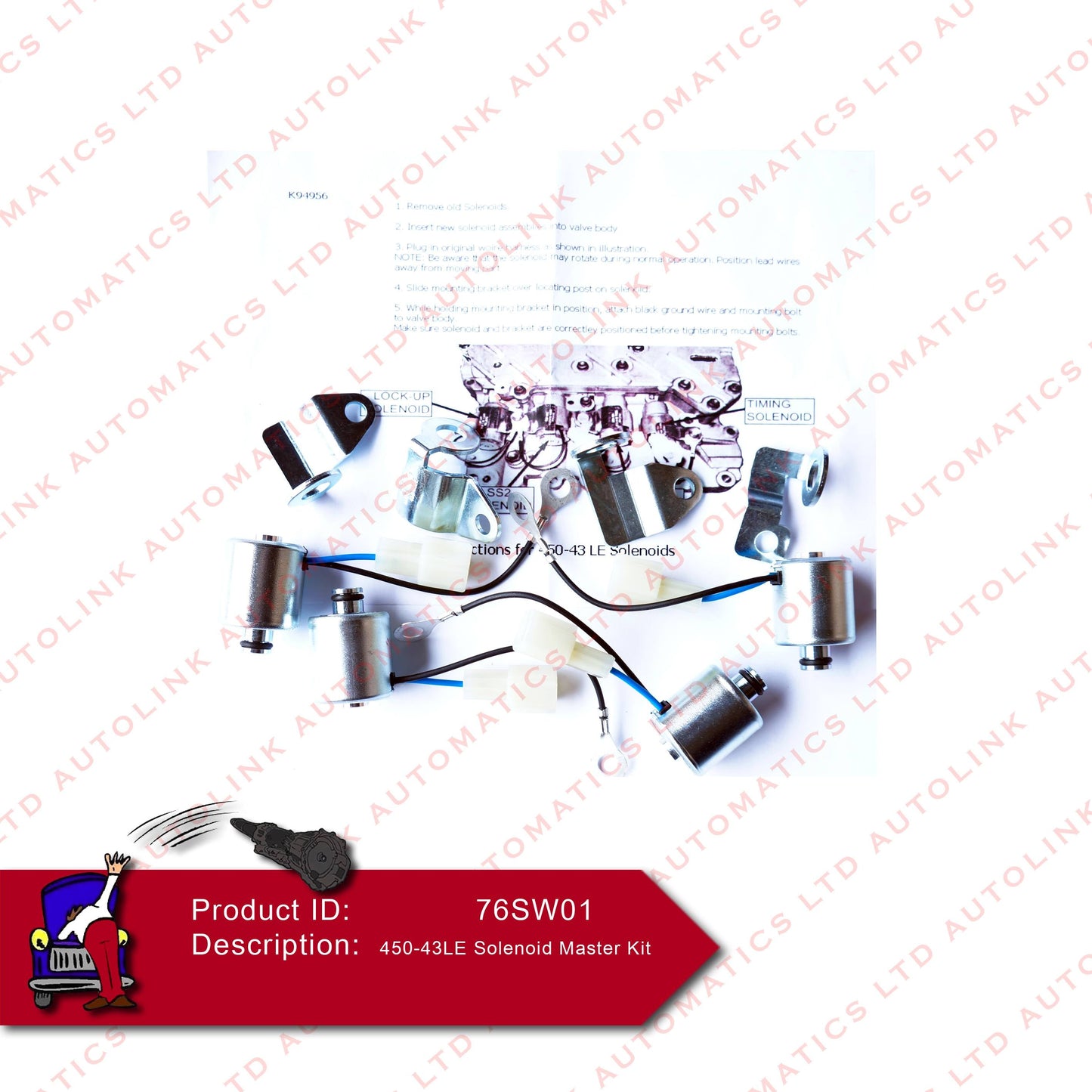 450-43LE Solenoid Master Kit
